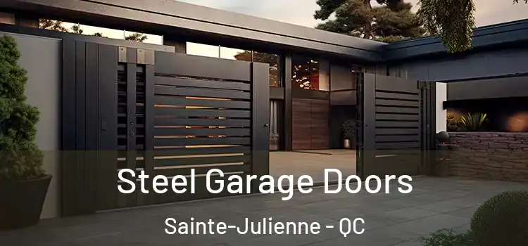  Steel Garage Doors Sainte-Julienne - QC